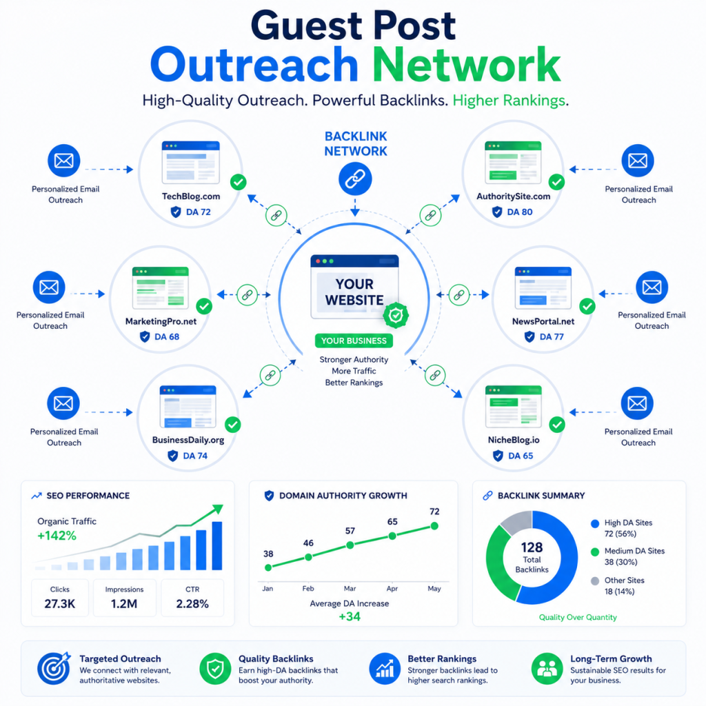 How Guest Post Outreach Services Help Your Website Grow Faster