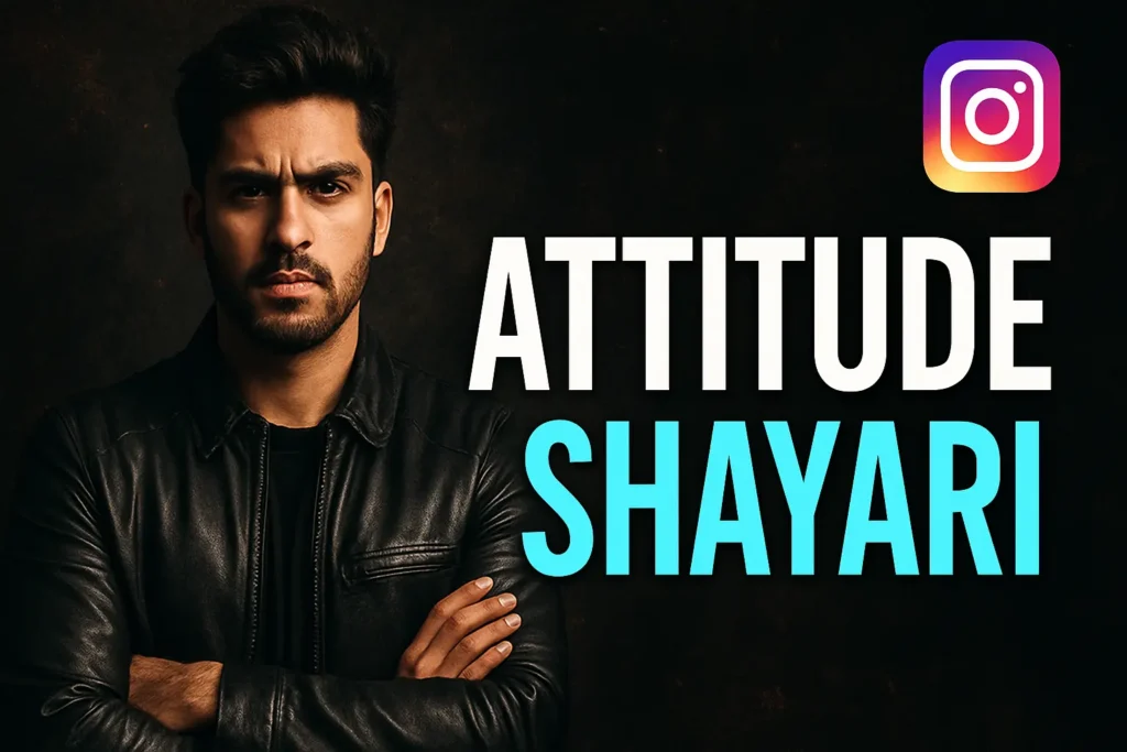 Instagram Attitude Shayari