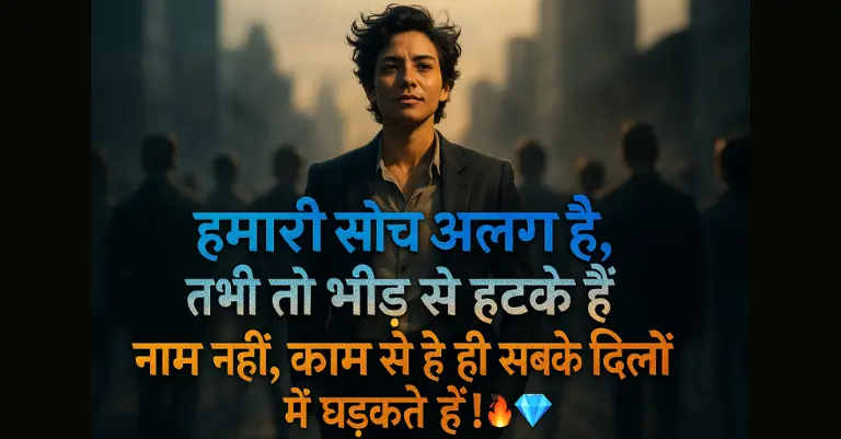 Attitude shayari status in Hindi