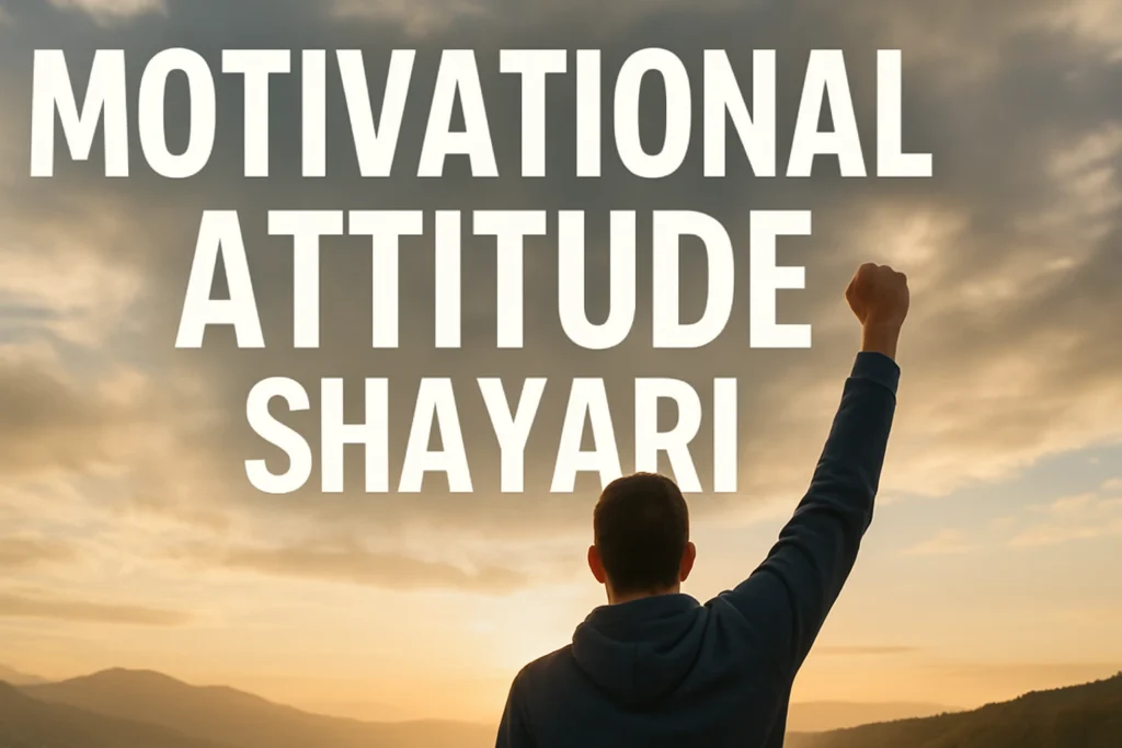 Motivational Attitude Shayari in Hindi