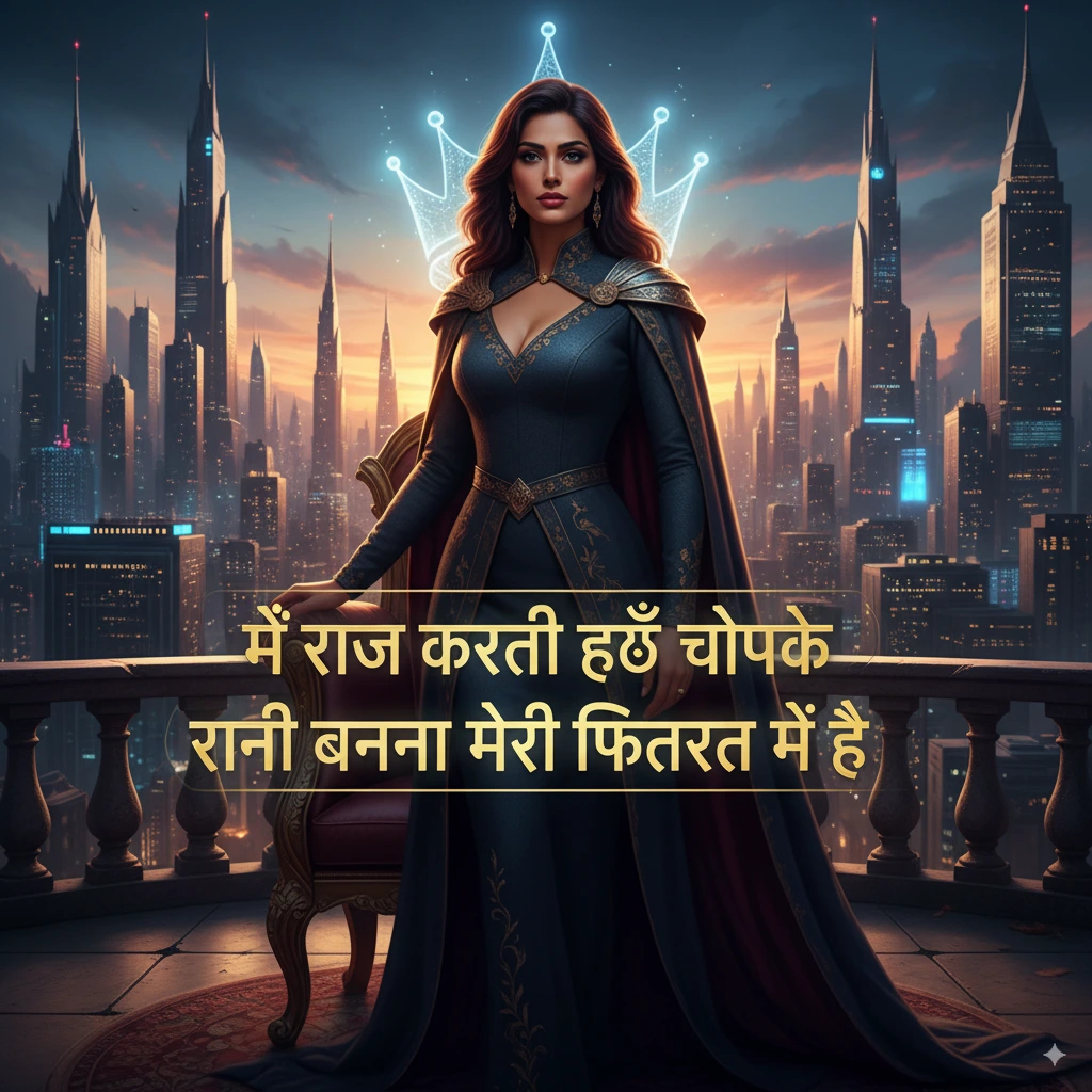 Swag attitude shayari for girls