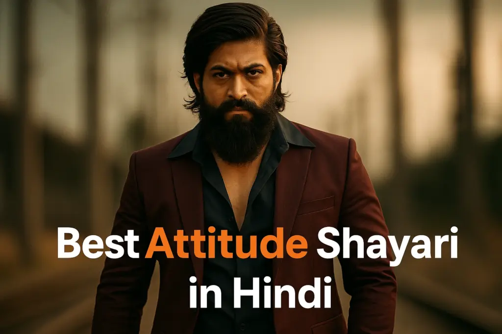 Best Attitude Shayari in Hindi