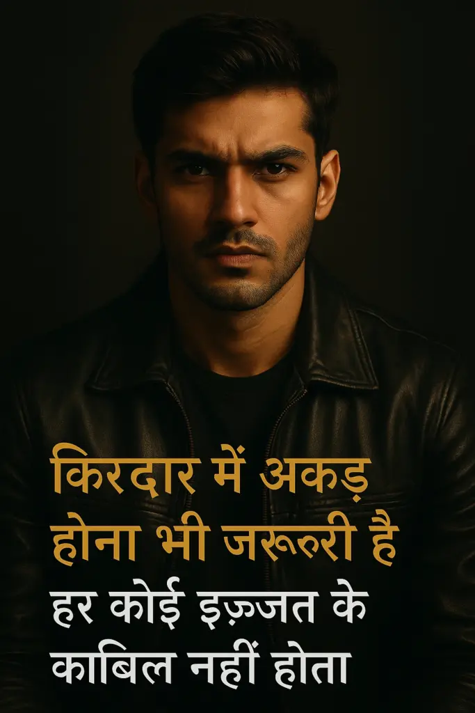 Attitude shayari Hindi