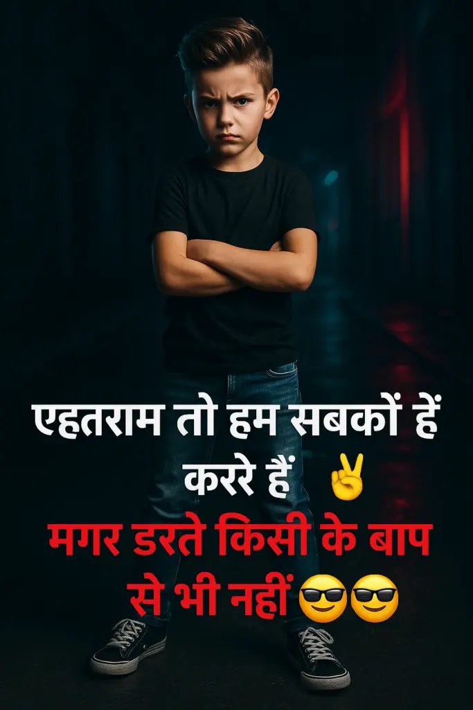 Attitude shayari😎😎😎 boy