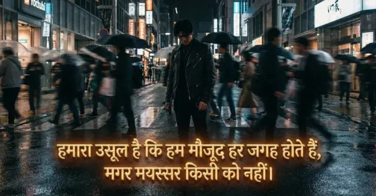 Attitude Shayari in Hindi
